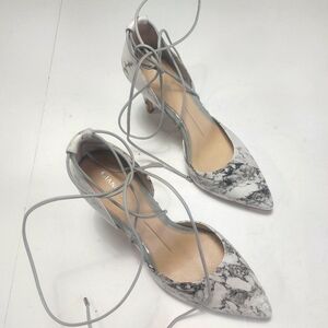 GIANNI BINI Marble Print Heels Size 8.5M